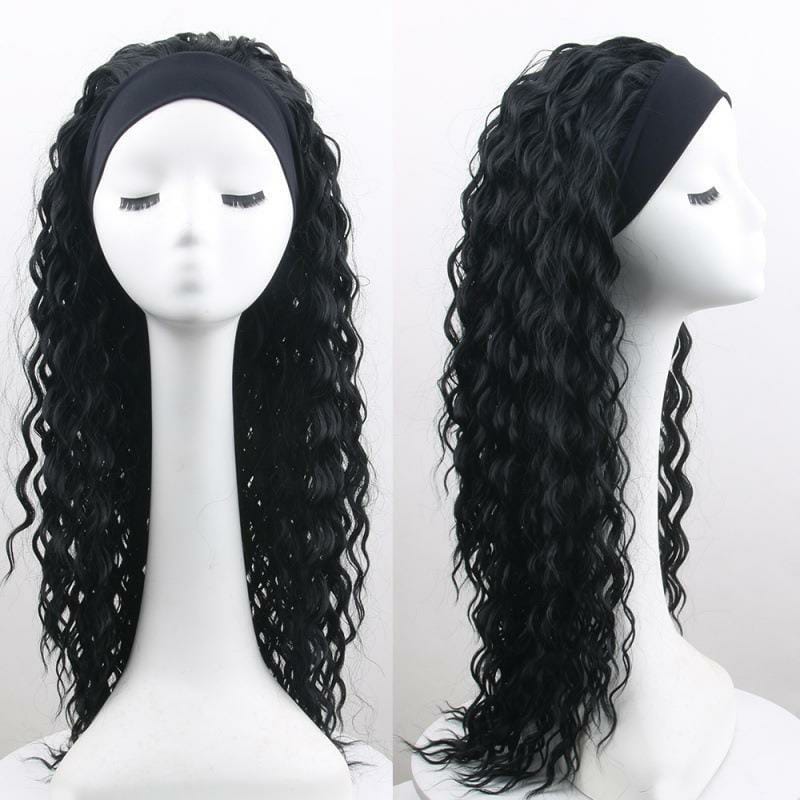 Water Wave/ Deep Wave Headband Wig