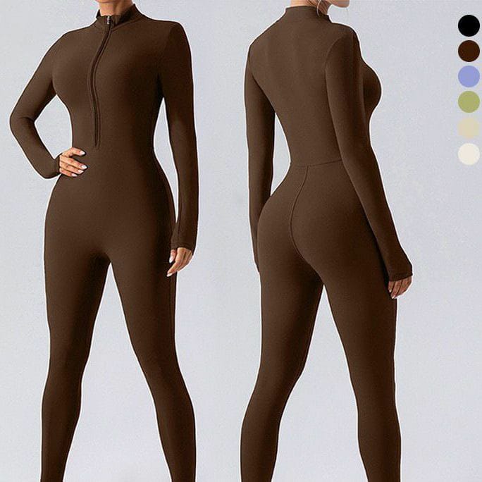 Long Sleeves Bodycon Unitard