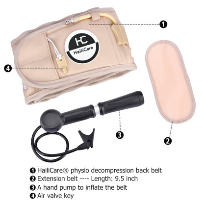 Air Decompression Back Belt