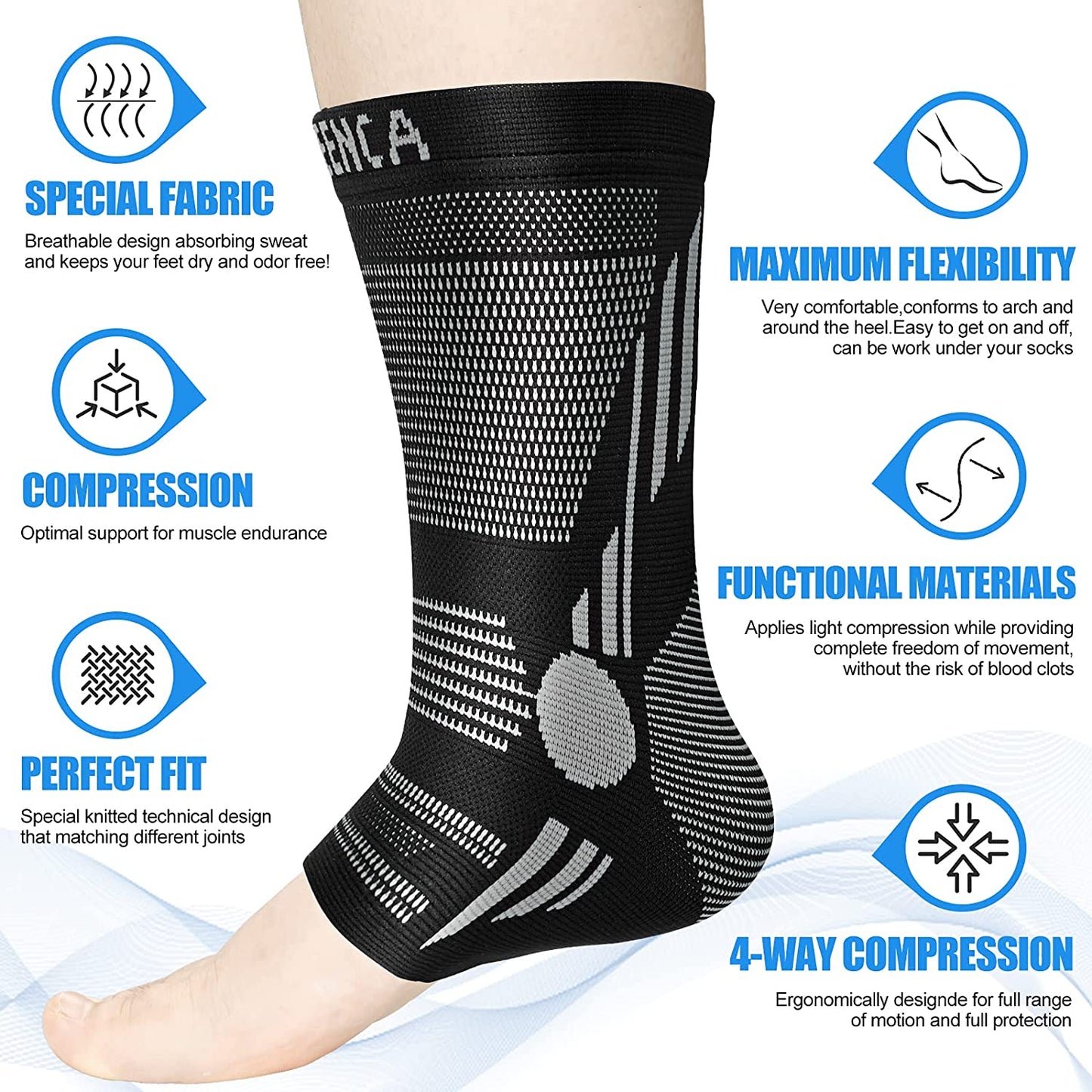 Ankle Compression Sleeve