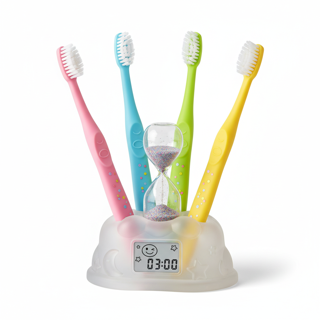 Kids Toothbrush Set with Timer