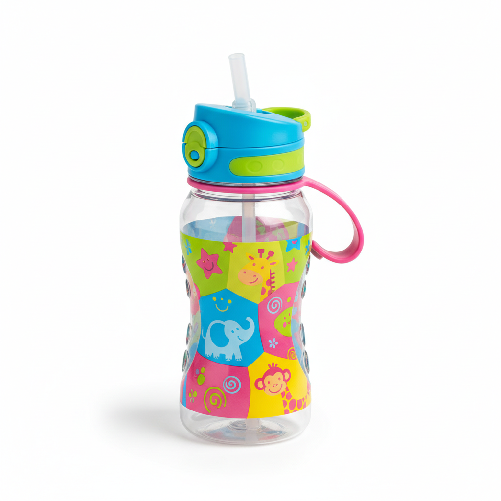 Kids Water Bottle with Straw