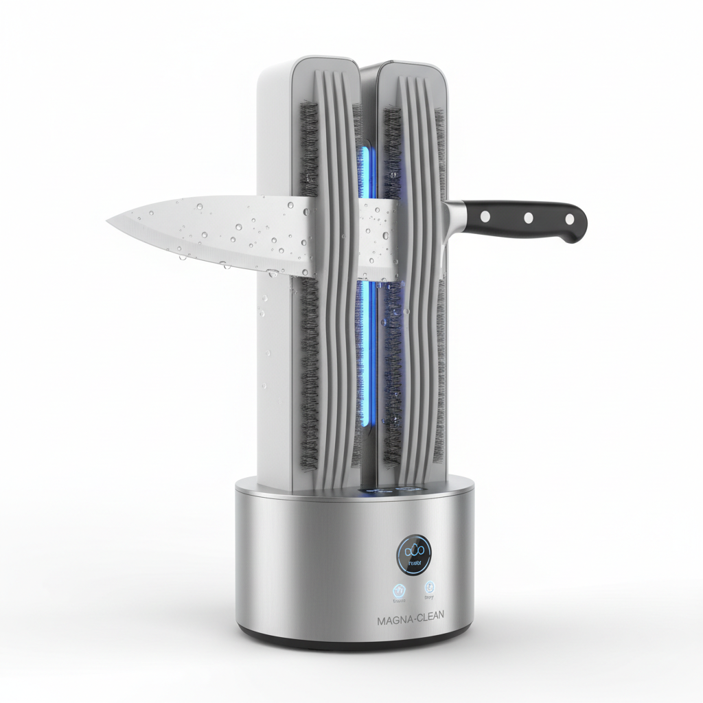 Magnetic Knife Washer